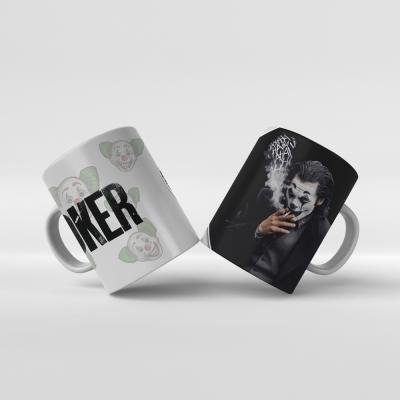 Baskılı Kupa Bardak Joker Sips - 18