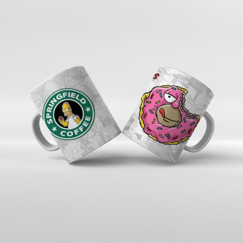 Baskılı Kupa Bardak The Simpsons Karakterleri - 05