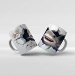 Baskılı Kupa Bardak Denizaltı Köpek Balığı - 31