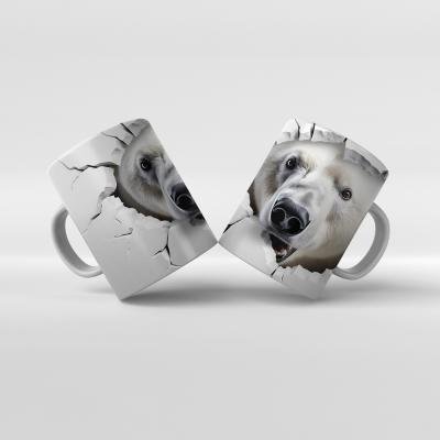 Baskılı Kupa Bardak Hayvan Temaları - 15