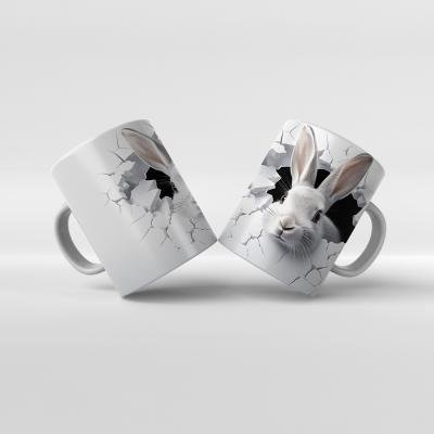 Baskılı Kupa Bardak Hayvan Temaları - 18