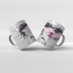 Baskılı Kupa Bardak Kelebek Hayvan Temaları - 25