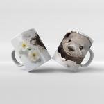 Baskılı Kupa Bardak Hayvan Temaları - 07