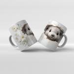 Baskılı Kupa Bardak Hayvan Temaları - 08